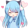 Animegirl Emoji emoji 🥰