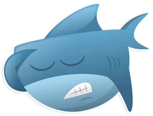 AntiLand Shark sticker 🤦‍♂️