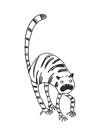 Anxious Tigers stiker 😨