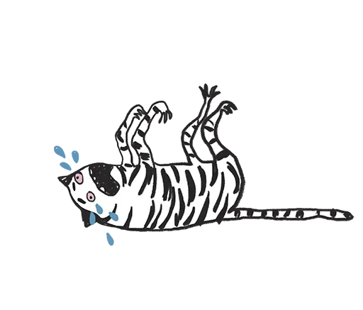 Anxious Tigers stiker 😭