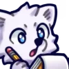 Arctic Fox emoji 📝