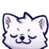 Arctic Fox emoji 😌