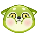 Wolf Awoo Emoji sticker 🤢