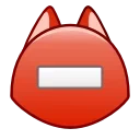 Wolf Awoo Emoji sticker ⛔️