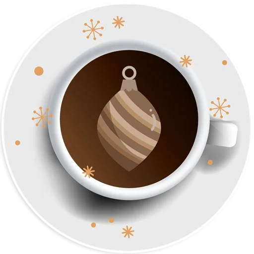 Abaryhien Coffee sticker 🎄