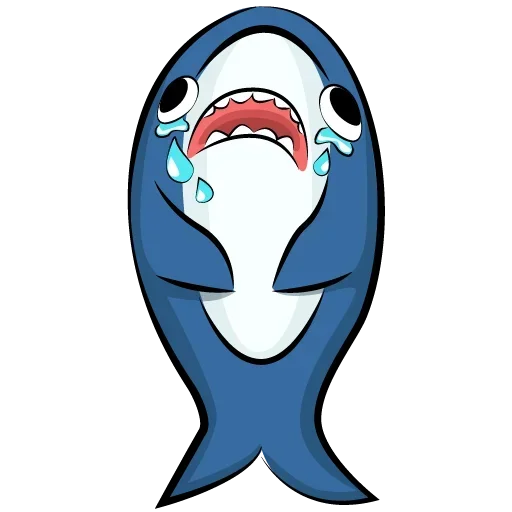 Telegram naljepnica «Акулка из Икеи» 😌