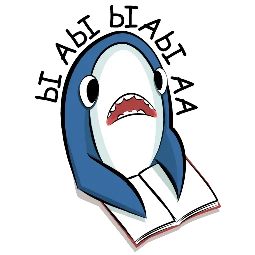 Telegram Sticker «Акулка из Икеи» 😗