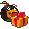 Angry Birds emoji 🎁