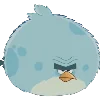 Angry Birds emoji 🩵