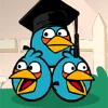 Angry Birds emoji 🧑‍🎓