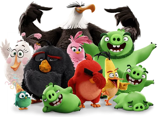 Angry Birds Movie naljepnica ?‍♀