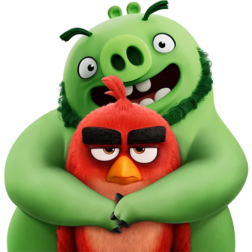 Angry Birds Movie naljepnica ❤️