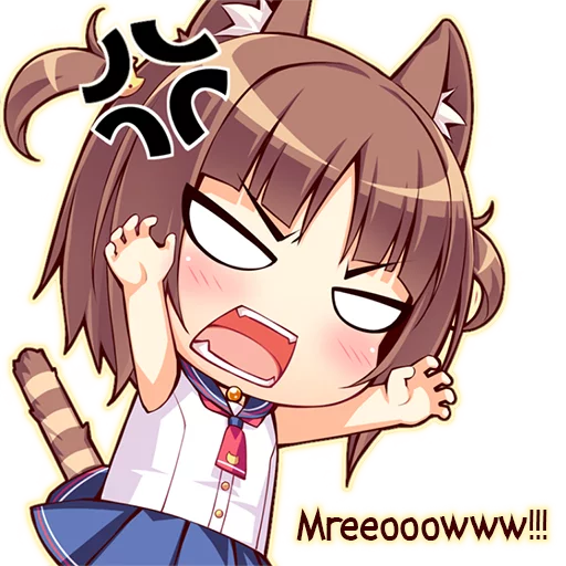 Anime fun expressions stiker 