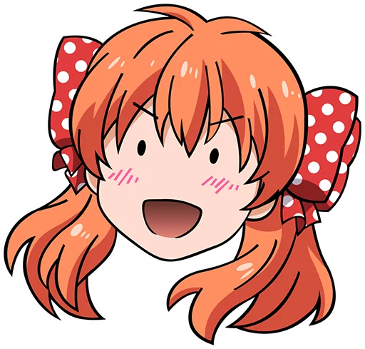 Anime fun expressions stiker 