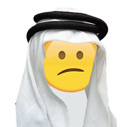 Arabic Emoticons pelekat 😕