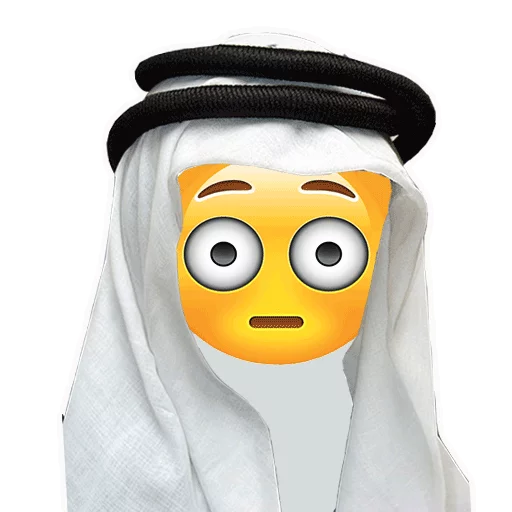 Arabic Emoticons sticker 😳