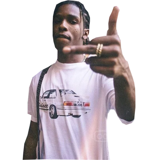 A$AP Rocky - stiker 🖕