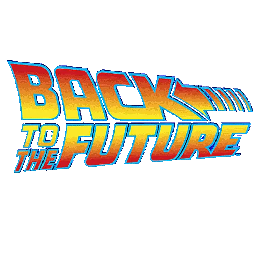 BACK TO THE FUTURE stiker ?️‍?
