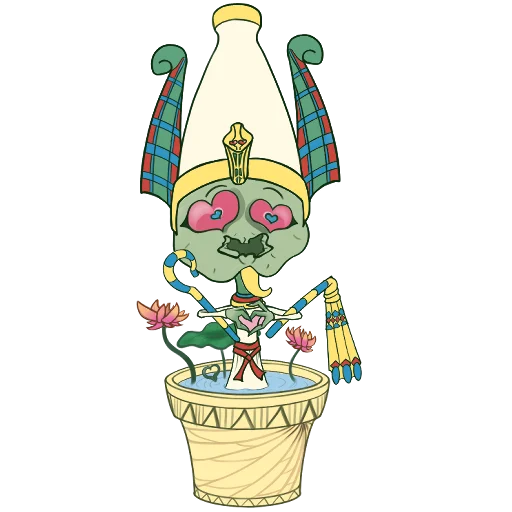Baby lotus Osiris emoji 😍