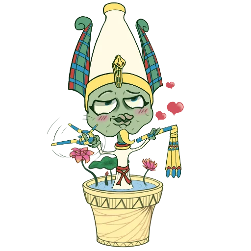 Baby lotus Osiris emoji 😘