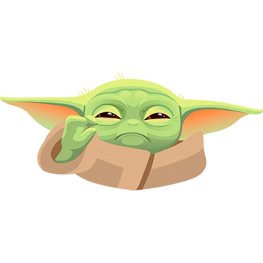 Baby Yoda - sticker ?