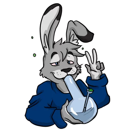 Bad Bunny Boy sticker ✌️