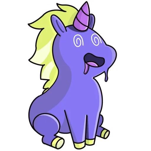 Bad Unicorn stiker 🥶