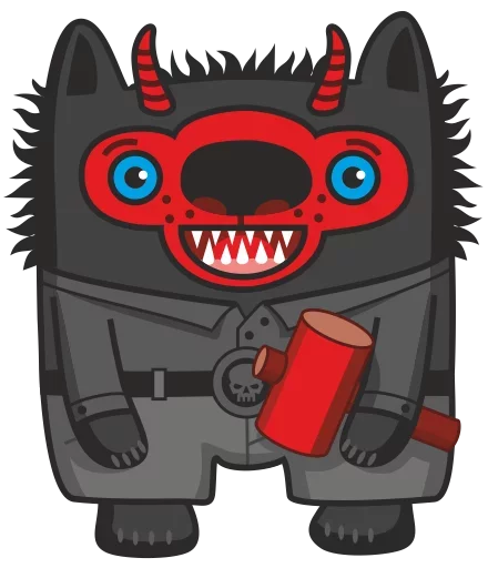 Bad Wolf emoji 👹