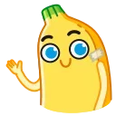 Telegram emoji Banana