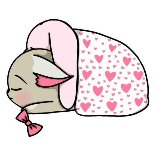 Baby Banny Dom Kitty emoji 😴