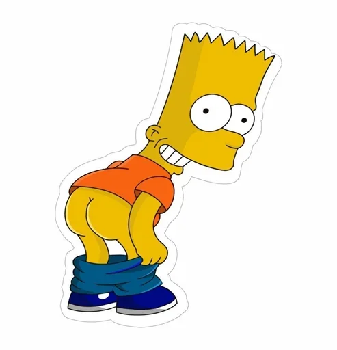 Bart My Love sticker 😜