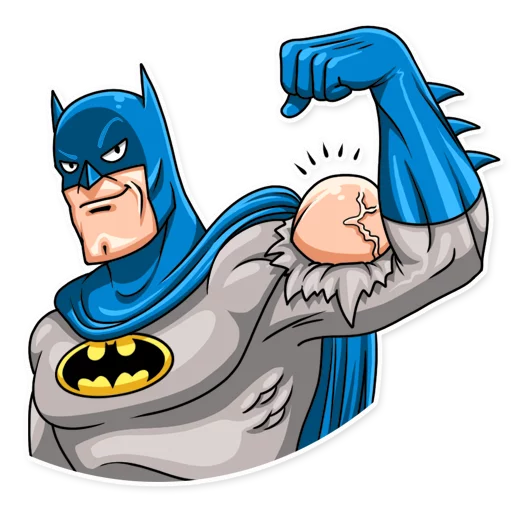 Silver Age Batman stiker 