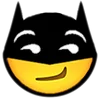 Telegram emojis Batman Emoji