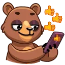 Медведь Акмаль emoji 👍