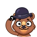 Emojis de Telegram Медведь Акмаль