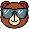 Telegram emojis Bear Emoji