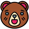 Telegram emojis Bear Emoji