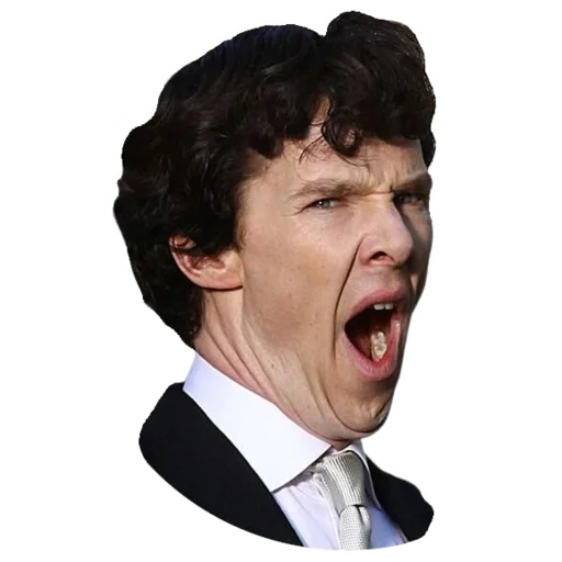 Benedict Cumberbatch sticker 🥱