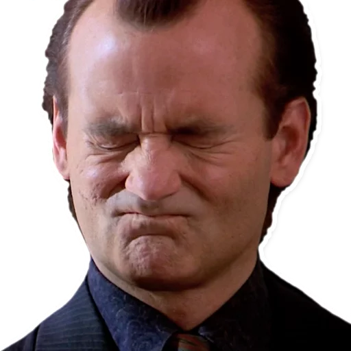 Bill Murray Emotionless Emojis sticker 😞