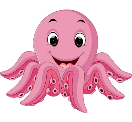 Stiker Telegram «Octopus/pulpo» ❣