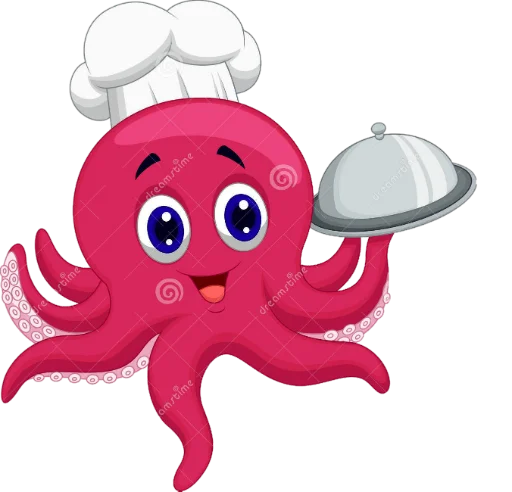 Octopus/pulpo stiker 🖤