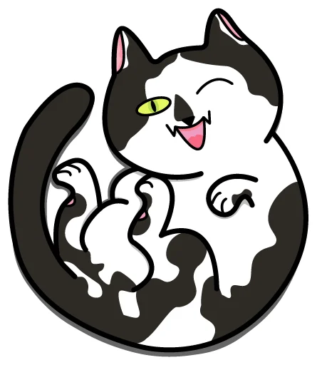 Bo-Bo Cat sticker 😜