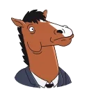 Telegram emoji BoJack Horseman