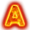Telegram emoji Оранжевый алфавит