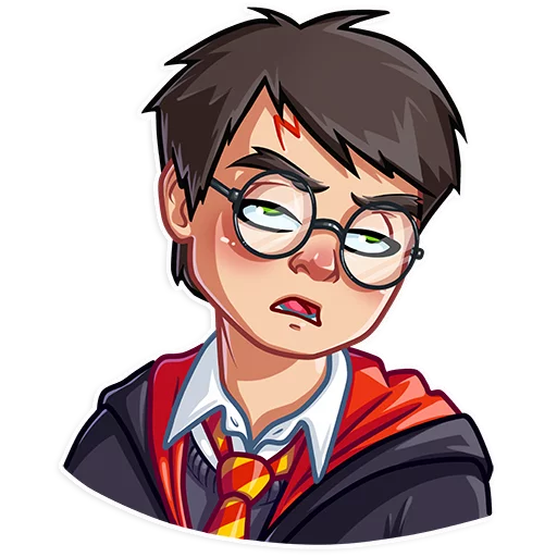 Telegram Sticker «Harry Potter» 