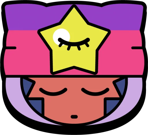 Brawl Stars Emotes stiker 🖤