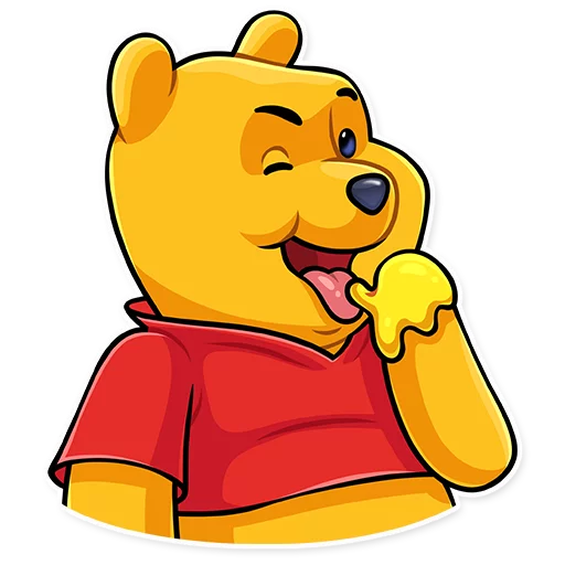 Стікер Telegram «Winnie the Pooh» 