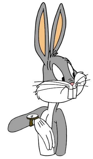 Telegram stickers Bugs Bunny 3