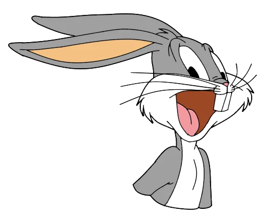Bugs Bunny 3 stiker ❤️