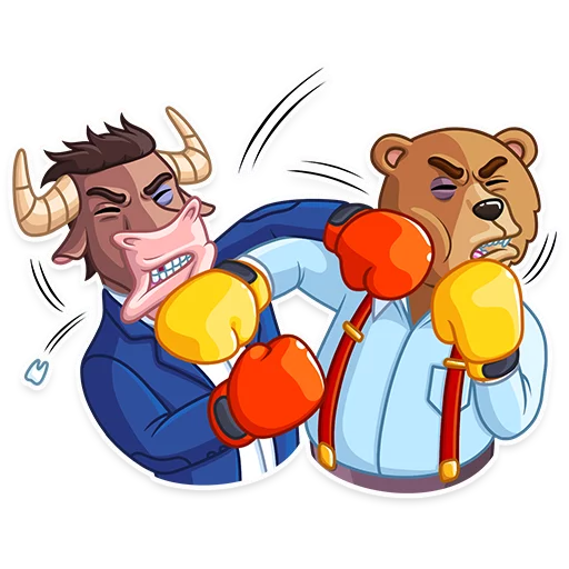 Bull & Bear sticker 